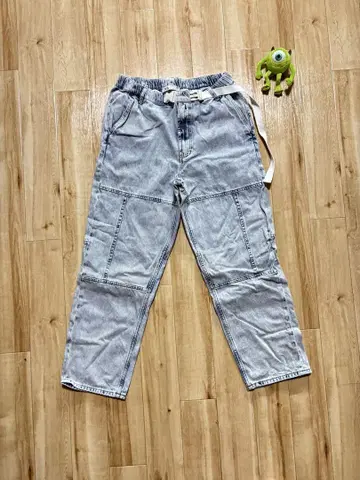 ZARA 라이트 블루 카고 데님