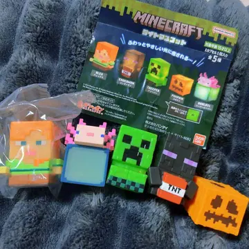 마이크라 Minecraft 가샤폰 라이트 마스코트 (전 5종 컴프)