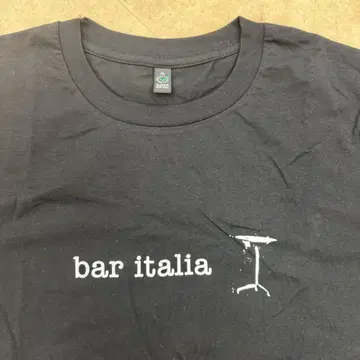 bar italia official 티셔츠 밴딩 티셔츠 밴티