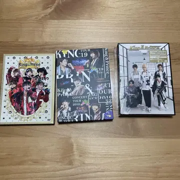 King & Prince 콘서트 DVD 3세트