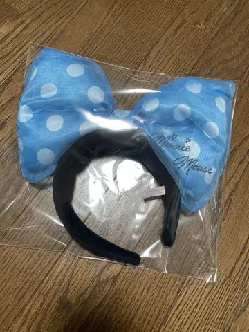 디즈니 미니 머리띠 스카이블루