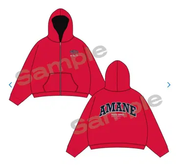 FRUITS ZIPPER 츠키아시 아마네 후드티
