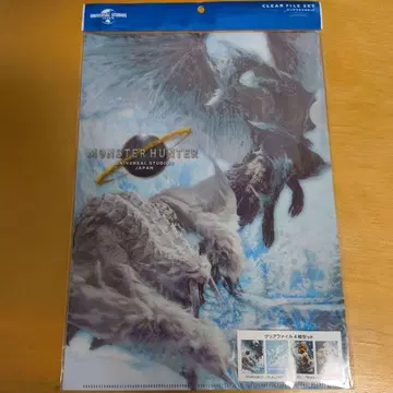 USJ 한정판 몬스터 헌터 클리어 파일 세트