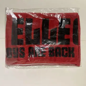 ELLEGARDEN 머플러 타월 (빨간색)