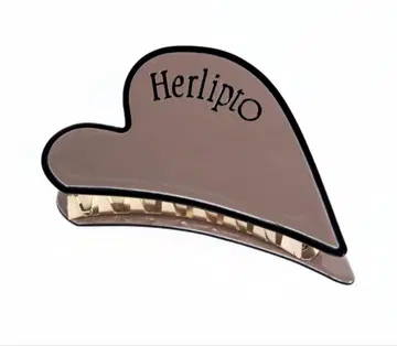 herlipto Bicolor Heart Hair Clip