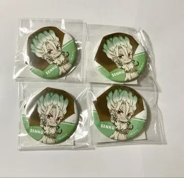 Dr.STONE DMM 온라인 스크래치 센쿠 캔뱃지 레이니 데이