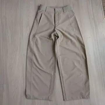 UNIQLO 저지 패러렐 레그 팬츠 S 베이지