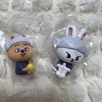 Stray Kids 리빗 한쿼카 SKZOO 사우나 피규어
