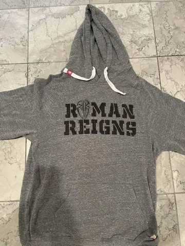wwe Roman Reigns 후드티 XXL 그레이