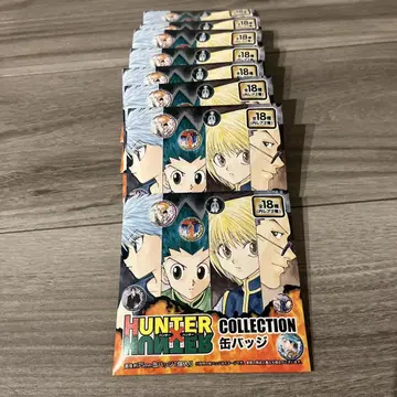 HUNTER x HUNTER 캔뱃지 8개 세트
