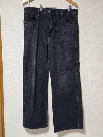 다크 블루 스트레이트 데님