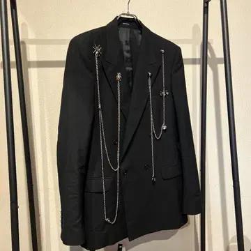 Alexander Mqueen chain tailored jacket