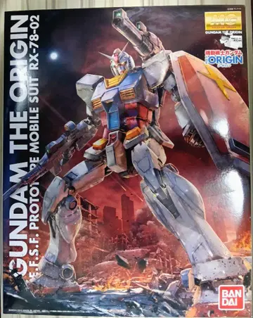 1/100 MG 기동전사 건담 THE ORIGIN 미개봉 하자 있음