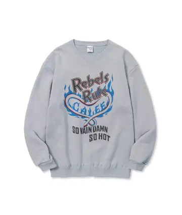 [ CALEE ] REBELS RULE' 크루넥 SW