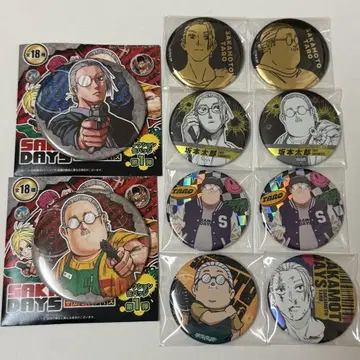 SAKAMOTO DAYS 사카모토 데이즈 캔뱃지 사카모토 타로 묶음 판매