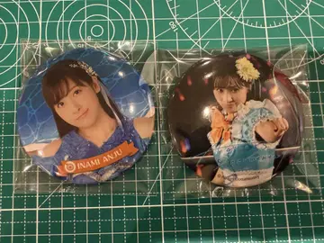 Aqours documentary 캔뱃지 이나미 안쥬 2개 세트 3