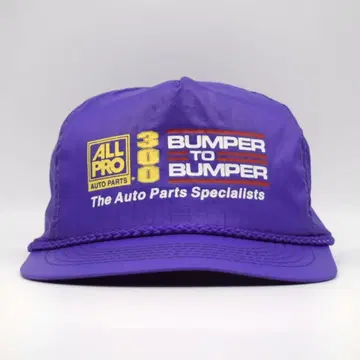 90s 대만제 오토 부품 300 NASCAR 자수 레이싱 캡