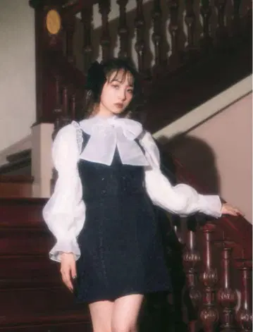 BUBBLES 자카드 무늬 원피스