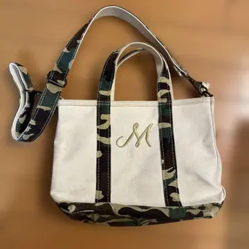 L.L.Bean 카모플라쥬 토트백 M 로고