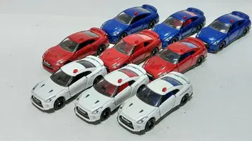 토미카 조립 공장 닛산 GT-R 복면 패트롤카 9대 풀컴프