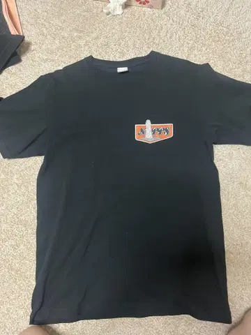 BUDDHA BRAND NIPPS 그린 5 손가락 T셔츠