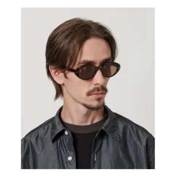 UNITED ARROWS 금자안경 별주 다크 브라운
