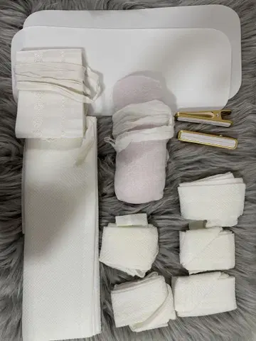 기모노 액세서리 일체형 화이트 클립 포함