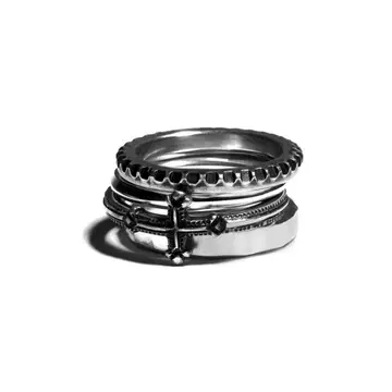 웍스타트 뮌헨 반지 4 RING COMBI CROSS