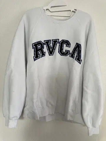 RVCA 화이트 래글런 맨투맨