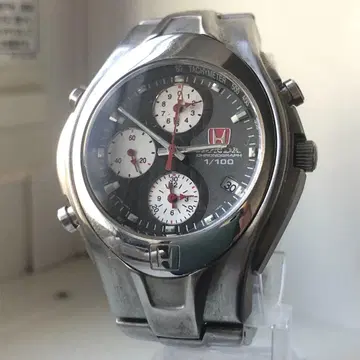 [초레어] HONDA 혼다 1/100 크로노그래프 태키미터 손목시계