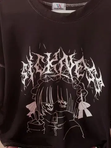 VOLCAN & APHRODITE 반팔 T셔츠 블랙