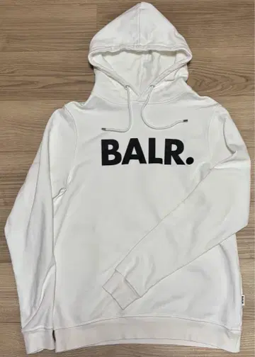 최종 가격 BALR. 보라 로고 후드티 화이트 사이즈 S