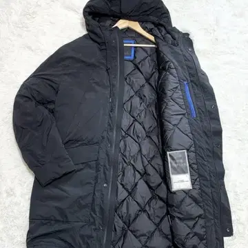 TATRAS 후드 부착 블랙 다운 자켓 롱 블랙 XL 상당
