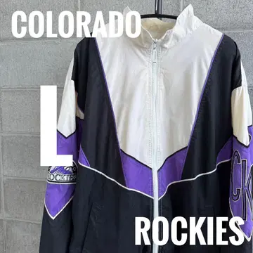 COLORADO ROCKIES MLB 나일론 자켓 L 구제 의류