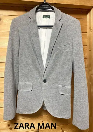ZARA MAN 자라 그레이 테일러드 자켓