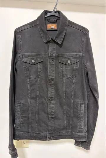 ASOS 블랙 데님 자켓 M 사이즈
