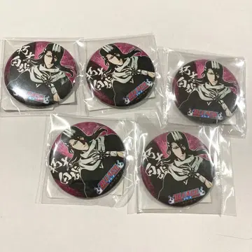 BLEACH 쿠치키 뱌쿠야 캔뱃지 5개 세트