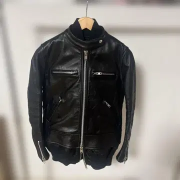 sacai 라이더스 x MA-1 리얼 가죽 싱글 라이더스