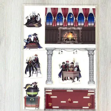 컬러풀 피치 마법학원 제일복권 A상 디오라마 아크릴 스탠드