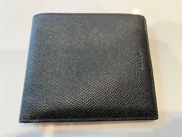 BALLY 이단 접이식 지갑 블랙/레드