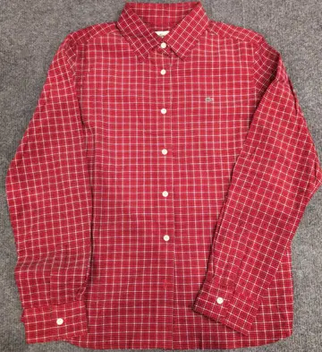 Lacoste 코듀로이 긴팔 셔츠 사이즈 42