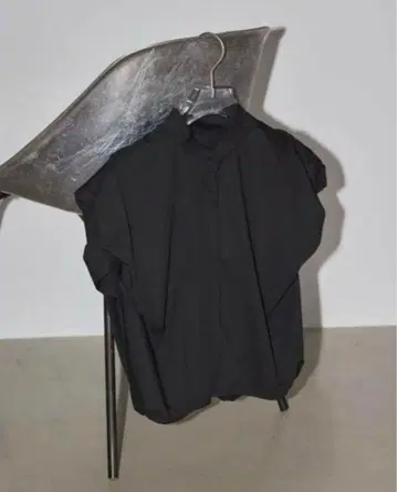 TODAYFULPuffshoulder 컴팩트 셔츠 블랙