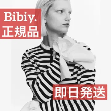 Bibiy. 비비 [ 신색 ] ANGELIQUE KNIT 보더