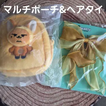 PPULBATU 팬춘 멀티 파우치 헤어 타이 영준 세트