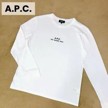 새상품급 A.P.C. FREAK'S STORE 별주 로고 자수 롱 T L