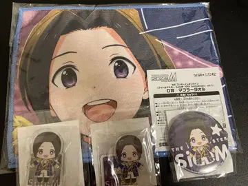 세가 럭키 쿠지 SideM 오카무라 나오 타월 아크릴 스탠드 캔뱃지