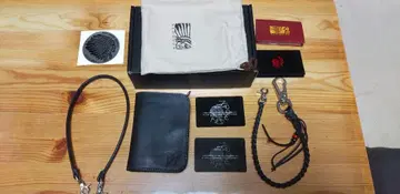 REDMOON 레드문 숏 가죽 지갑 새상품 정품 초기