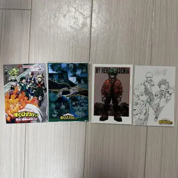 나의 히어로 아카데미아 특전 4장 세트
