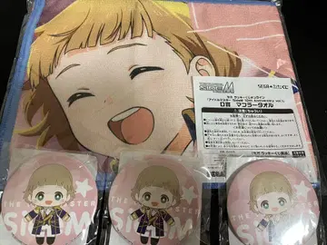 세가 럭키 쿠지 SideM 히메노 카논 타월 캔뱃지