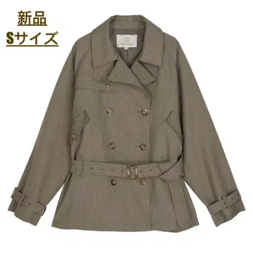 Ameri vintage / DADDY MIDI TRENCH COAT S